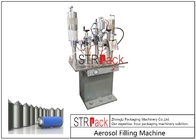 Halb automatische Aerosol-Füllmaschine für Parfüm des Körper-desodorierenden Mittels/Haar-/Farben-/Nasenspray-Dose