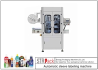 Automatische Druckfüllung Shrink Sleeve Etikettiermaschine Bottle Neck Shrink