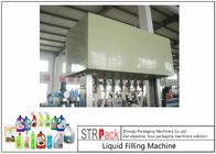Das 12 Düsen-automatische Reinigungsmittel Liquid Filling Machine für Zeit 30ml-5L basierte automatische Füllmaschine