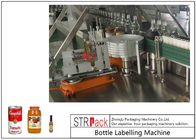 Automatische Glasflaschen-Etikettiermaschine/nasser Kleber-Etikettiermaschine für Papieraufkleber