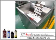 Lärmarme Flaschen-Verpackungsmaschine-Linie Plastikflasche Unscrambler für Nahrung/Medizin-Flasche