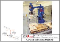 Automatischer Karton-Roboter-Palettierungssystem für das Industrie-Lebensmittelchemie-Stapeln