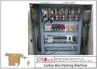 Flüssige füllende Linie Karton-Verpackungsmaschine für 250ML-2L ringsum das Flaschen-Karton-Verpacken