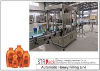 Flüssige füllende Linie GMP-Standard PLC-Steuer-Honey Jar Filling Line Automatics