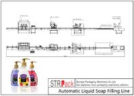 Flüssigseife-Flaschen-füllende Linie automatische Shampoo-Füllmaschine-stabile Operation