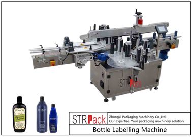 Runde/flache/Quadrat-Flaschen-Etikettiermaschine, gefahrene doppelte Seiten-Servoetikettiermaschine