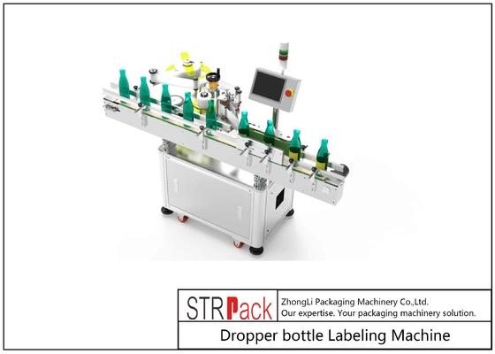 28 – 100 mm Etikettiermaschine für Shampooflaschen, selbstklebender Aufkleber