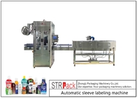 PVC-/PET-Flaschen-automatische Hülsen-Etikettiermaschine 150 Flaschen/Min