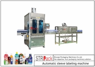 Schrumpfschlauch-PVC-Etikettiermaschine für Plastikflaschen 100BPM