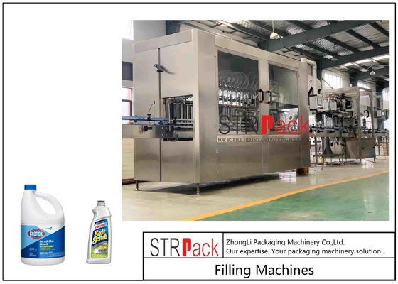 Lineare Art chemische flüssige Alltagsgebrauch-Schwerkraft-Füllmaschine 220V/50Hz