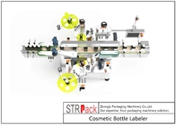 Hohe Präzisions-Doppeltes versieht neue Technologie Juice Bottle Labeling Machine Withs mit Seiten