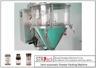 Auger halbautomatische Pulverfüllmaschine für mehrere Behälter