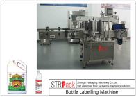 Selbstklebende automatische Flaschen-Etikettiermaschine für Front And Back Panel Labels