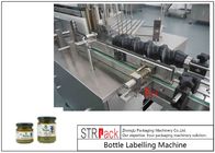 Tin Bottles Cold Glue Labelings-Maschine mit nass Kleber-Papier für runde Pflanzenöl-Flasche