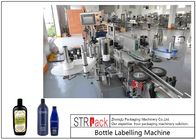 Runde/flache/Quadrat-Flaschen-Etikettiermaschine, gefahrene doppelte Seiten-Servoetikettiermaschine