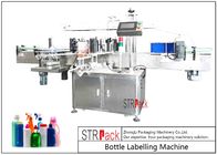 Justierbarer automatischer Aufkleber-Etikettiermaschine-/Flaschen-Kennzeichnungsausrüstungs-Geschwindigkeit 120 BPM