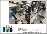 Justierbarer automatischer Aufkleber-Etikettiermaschine-/Flaschen-Kennzeichnungsausrüstungs-Geschwindigkeit 120 BPM