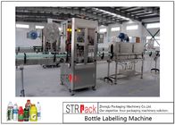 Voller automatischer Psychiaters-Ärmel-Etikettiermaschine für Flaschen macht Schalen-Kapazität 100-350 BPM ein