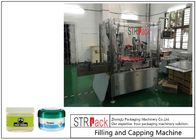 Cremetiegel-Füllung der Lotions-10g-100g und mit einer Kappe bedeckende Maschine für Kosmetik-Industrie