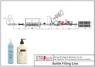 Sahnefüllspachtel-Flaschen-füllende Linie mit 10 Düsen-volumetrischer Kolben-Füllmaschine