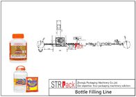 Industrielle Flaschen-Füllungs-Linie/Waschpulver-Füllungs-Linie mit Servomotor und Touch Screen