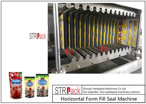 Maschine zum Füllen und Abdichten von Beuteln