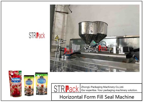 Maschine zum Füllen und Abdichten von Beuteln