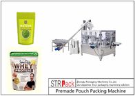 Selbstmilchpulver Tee-Pulver-Kaffee pulverisieren Verpackmaschine für Stand herauf Reißverschluss-Beutel 5,5 Kilowatt