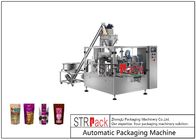 CER genehmigte Milchpulver-Verpackungsmaschine automatischen Mehls Doypack füllende