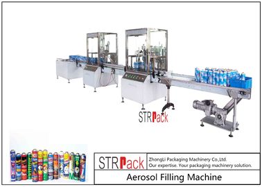 Hohe Kapazitäts-automatische Aerosol-Füllmaschine für PU-Schaum/-schädlingsbekämpfungsmittel